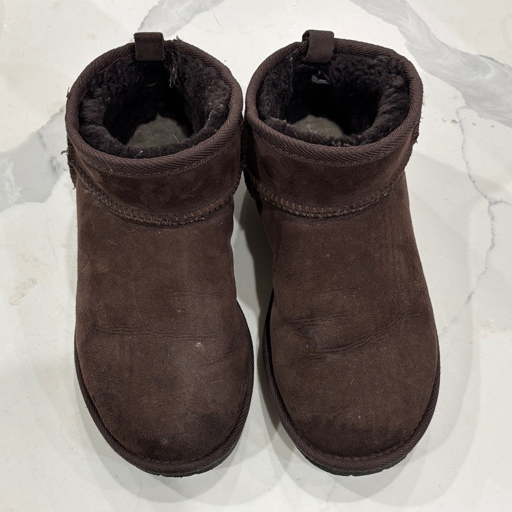UGG Australia Brown Mini Boots Size 7W/6M